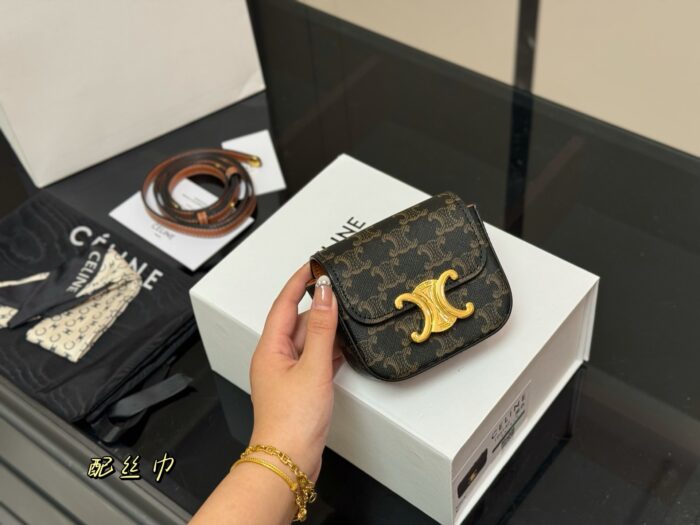 Celine Mini Coin Purse With Calfskin - High-Demand Cuteness - Image 1