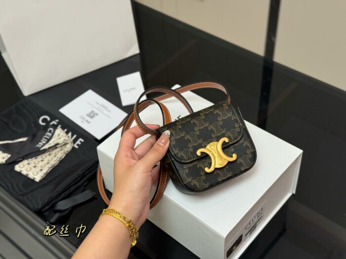 Celine Mini Coin Purse With Calfskin - High-Demand Cuteness - Image 2