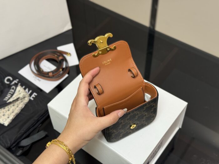 Celine Mini Coin Purse With Calfskin - High-Demand Cuteness - Image 4