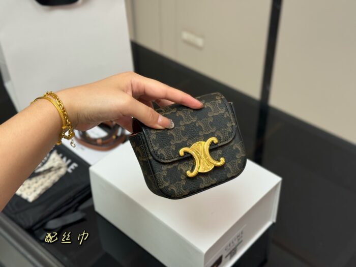 Celine Mini Coin Purse With Calfskin - High-Demand Cuteness - Image 5