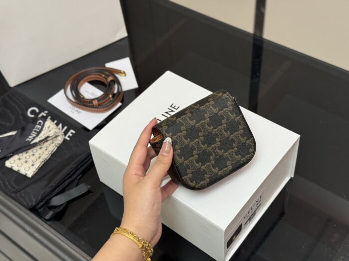 Celine Mini Coin Purse With Calfskin - High-Demand Cuteness - Image 7