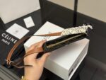 Celine Tilly 2025 New Arrival Vintage-Inspired, Sultry, Versatile Calfskin Mini Bag - Image 3
