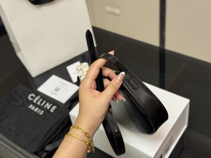 Celine Tilly 2025 New Arrival: Vintage-Inspired Versatile Calf Leather Mini Bag - Image 6