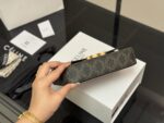 Celine Triomphe Calfskin Triumph Vintage Underarm Bag - Image 8