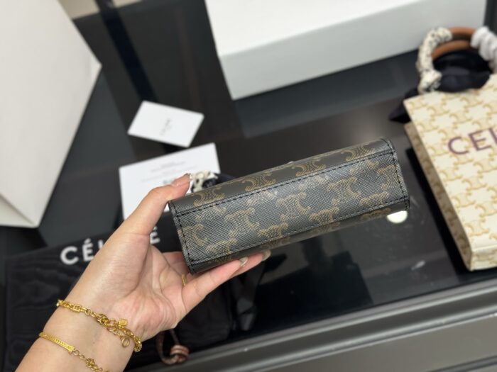 Celine Vintage Mini Music Score Bag Timeless And Durable, Perfect For All Seasons - Image 8