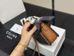 Celine Arc De Triomphe Collection Cowhide Shoulder Bag - Four Seasons Use - Includes Foldable Box - Image 6