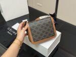 Celine Arc De Triomphe Collection Cowhide Shoulder Bag - Four Seasons Use - Includes Foldable Box - Image 7