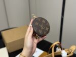 Louis Vuitton Mini Tote Bag Replica High Quality Includes Long Shoulder Strap Coin Purse - Image 3