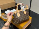 Louis Vuitton Mini Tote Bag Replica Edition With Long Shoulder Strap And Coin Purse - High Quality - Image 2