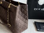 Chanel Tst Airport Bag - Quilted Double C Gold Chain Design - Image 4