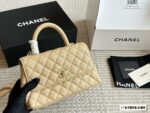 Chanel Coco Handle Grained Calfskin Handbag (Original Hardware) - Image 4