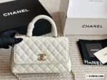 Chanel Coco Handle Grained Calfskin Handbag (Original Hardware) - Image 11