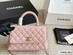 Chanel Coco Handle Grained Calfskin Handbag (Original Hardware) - Image 12