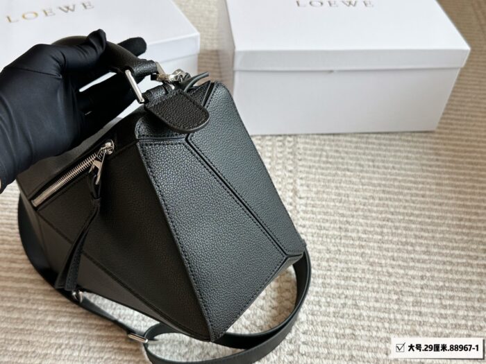 Loewe Puzzle Geometric Bag - Cowhide Leather - Excellent Handfeel - Image 4