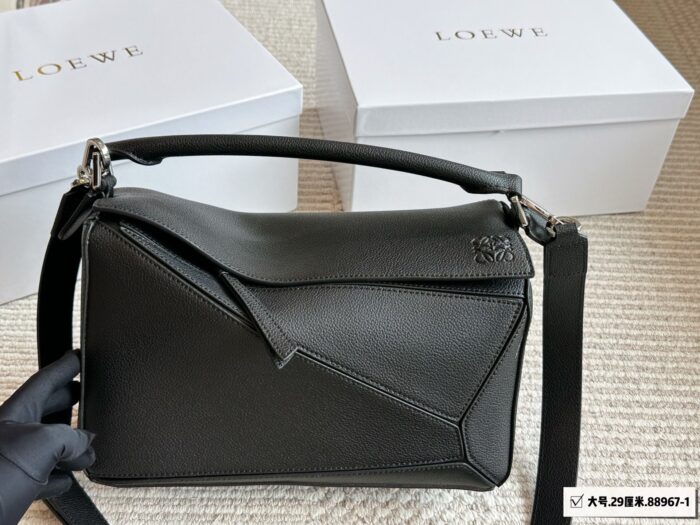 Loewe Puzzle Geometric Bag - Cowhide Leather - Excellent Handfeel - Image 7