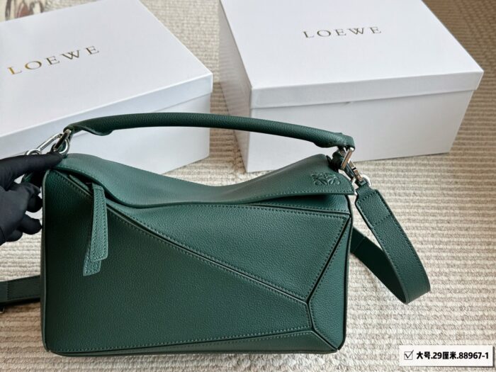 Loewe Puzzle Geometric Bag - Cowhide Leather - Excellent Handfeel - Image 11