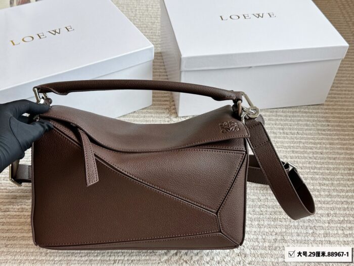 Loewe Puzzle Geometric Bag - Cowhide Leather - Excellent Handfeel - Image 12
