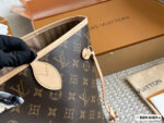Louis Vuitton Neverfull Tote Authentic 163 Chip With Silk Scarf Extra-Large Capacity Detachable Zippered Clutch Colour-Changing Leather With Gift Box - Image 2