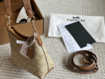 Coach Mini Wander Bag Milk Tea Colour | Versatile | Underarm Carry | Ample Capacity - Image 3