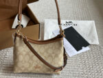 Coach Mini Wander Bag Milk Tea Colour | Versatile | Underarm Carry | Ample Capacity - Image 9