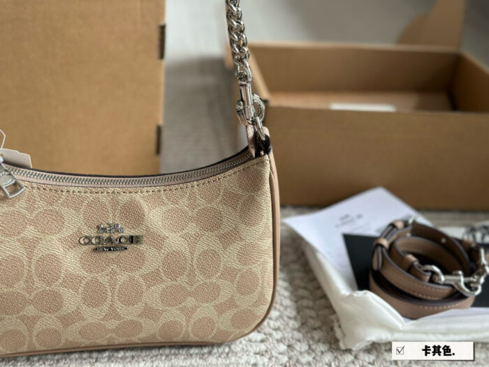 Coach Teri Replica Underarm Bag - Upgraded Hardware - Dual Shoulder Straps - Single Shoulder Or Crossbody Wear - Image 2
