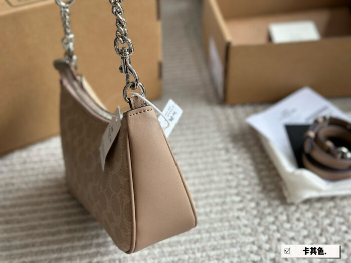 Coach Teri Replica Underarm Bag - Upgraded Hardware - Dual Shoulder Straps - Single Shoulder Or Crossbody Wear - Image 3