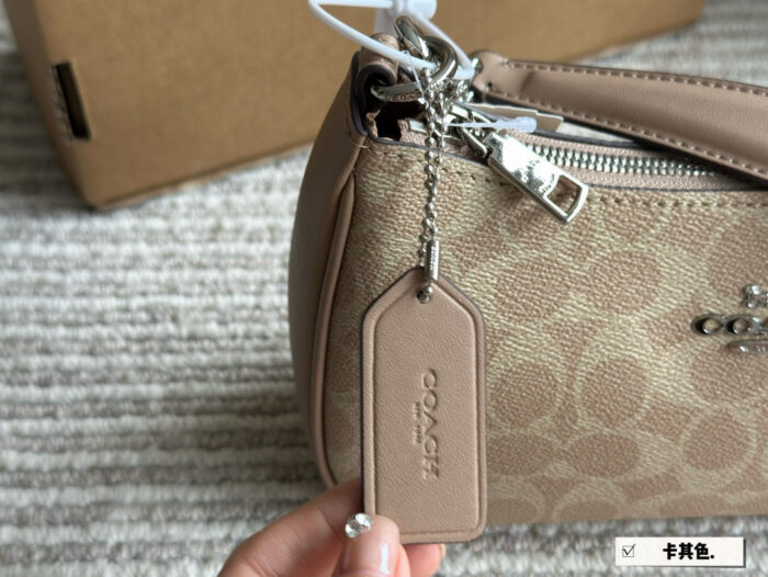 Coach Teri Replica Underarm Bag - Upgraded Hardware - Dual Shoulder Straps - Single Shoulder Or Crossbody Wear - Image 6
