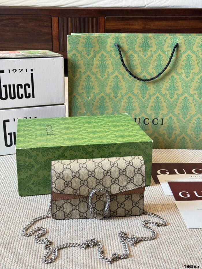 Gucci Dionysus Mini Metal Chain Bag - Image 3