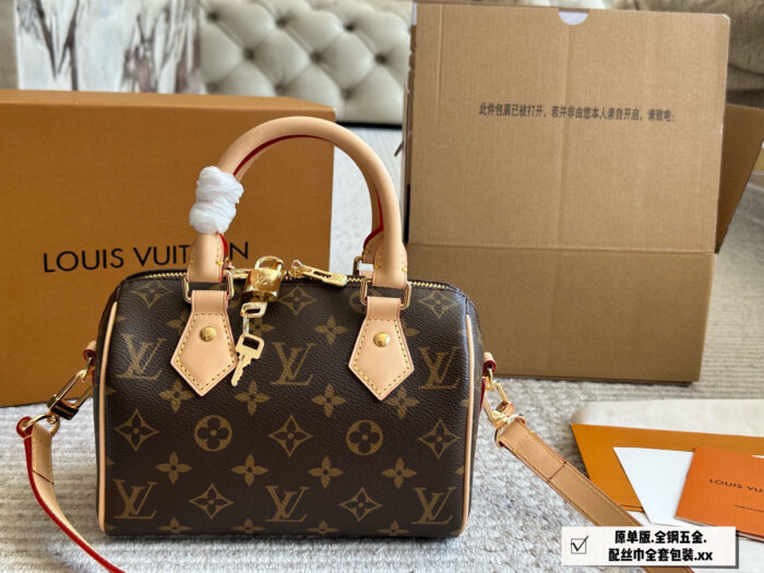Louis Vuitton Speedy 20 Nano Monogram Bag - Image 4