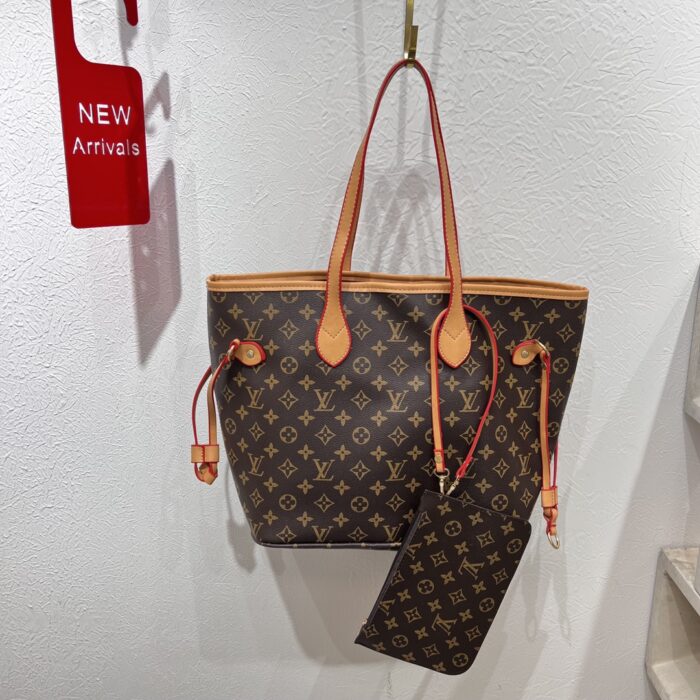 LV Classic Monogram & Checkerboard Tote Bag - Image 6