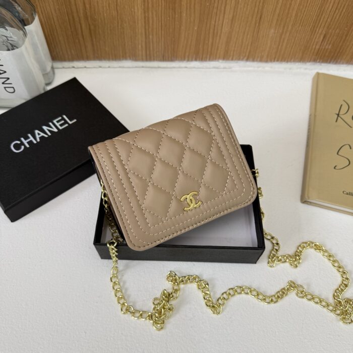 Chanel Multi-Colour Mini Chanel-Style Diamond Quilted Chain Bag - Image 3
