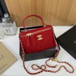 Chanel Quilted Velvet Chain Bag - Image 7