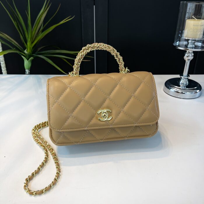 Chanel Classic Double C Quilted Handbag - Image 7