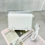 Hermès Multicoloured Gloss Lacquered Leather Mini Square Bag - Image 7