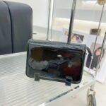 Hermès Multicoloured Gloss Lacquered Leather Mini Square Bag - Image 6