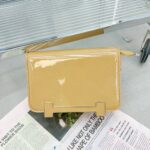 Hermès Multicoloured Gloss Lacquered Leather Mini Square Bag - Image 4