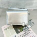 Hermès Multicoloured Gloss Lacquered Leather Mini Square Bag - Image 9