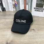 CELINE Multi-Colour Letter Embroidered Baseball Cap - Image 6