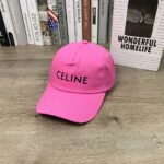 CELINE Multi-Colour Letter Embroidered Baseball Cap - Image 5