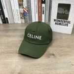 CELINE Multi-Colour Letter Embroidered Baseball Cap - Image 2